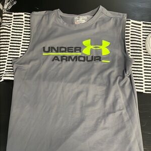 Under Armour Gray Sleeveless Shirt